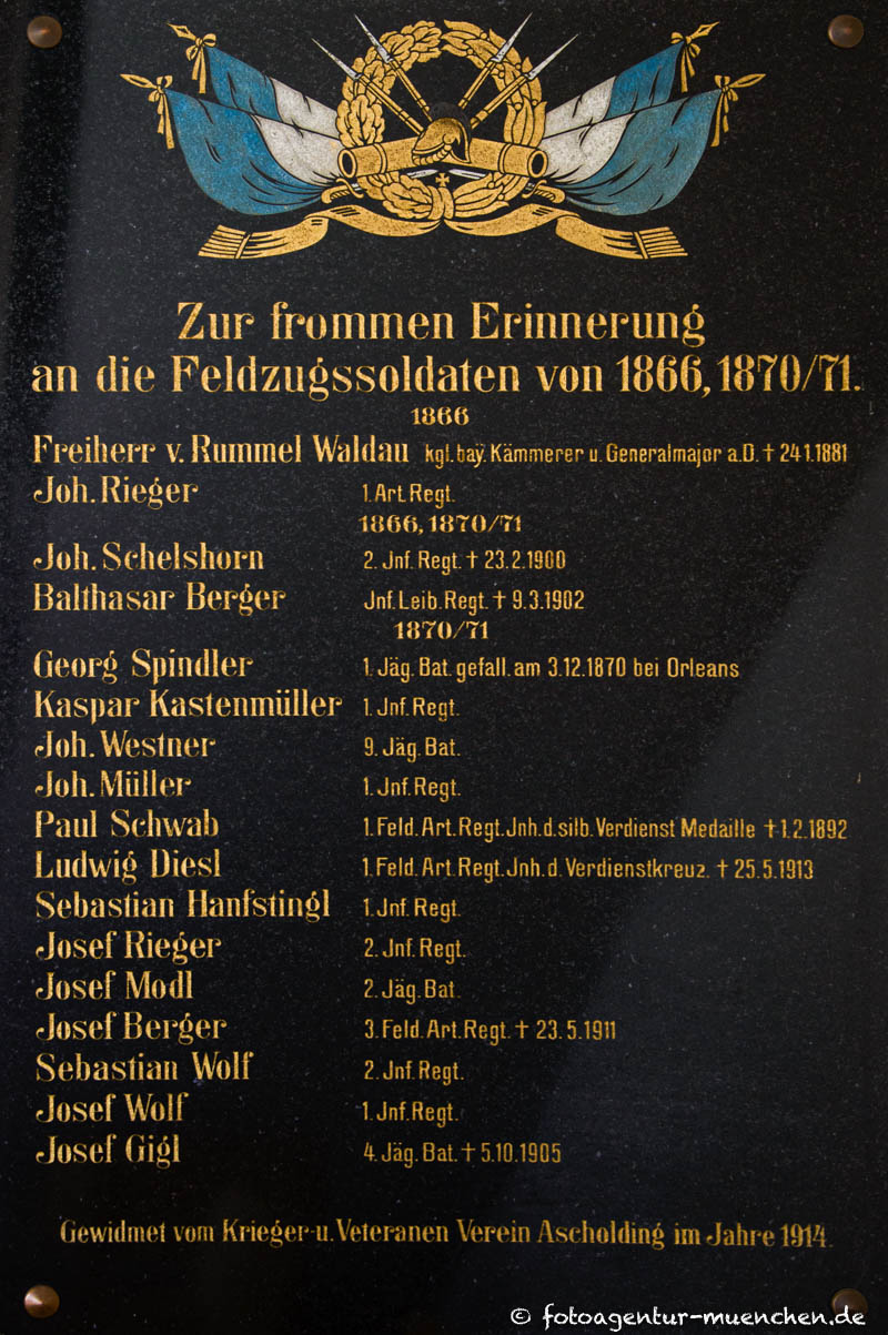 Kriegergedenktafel