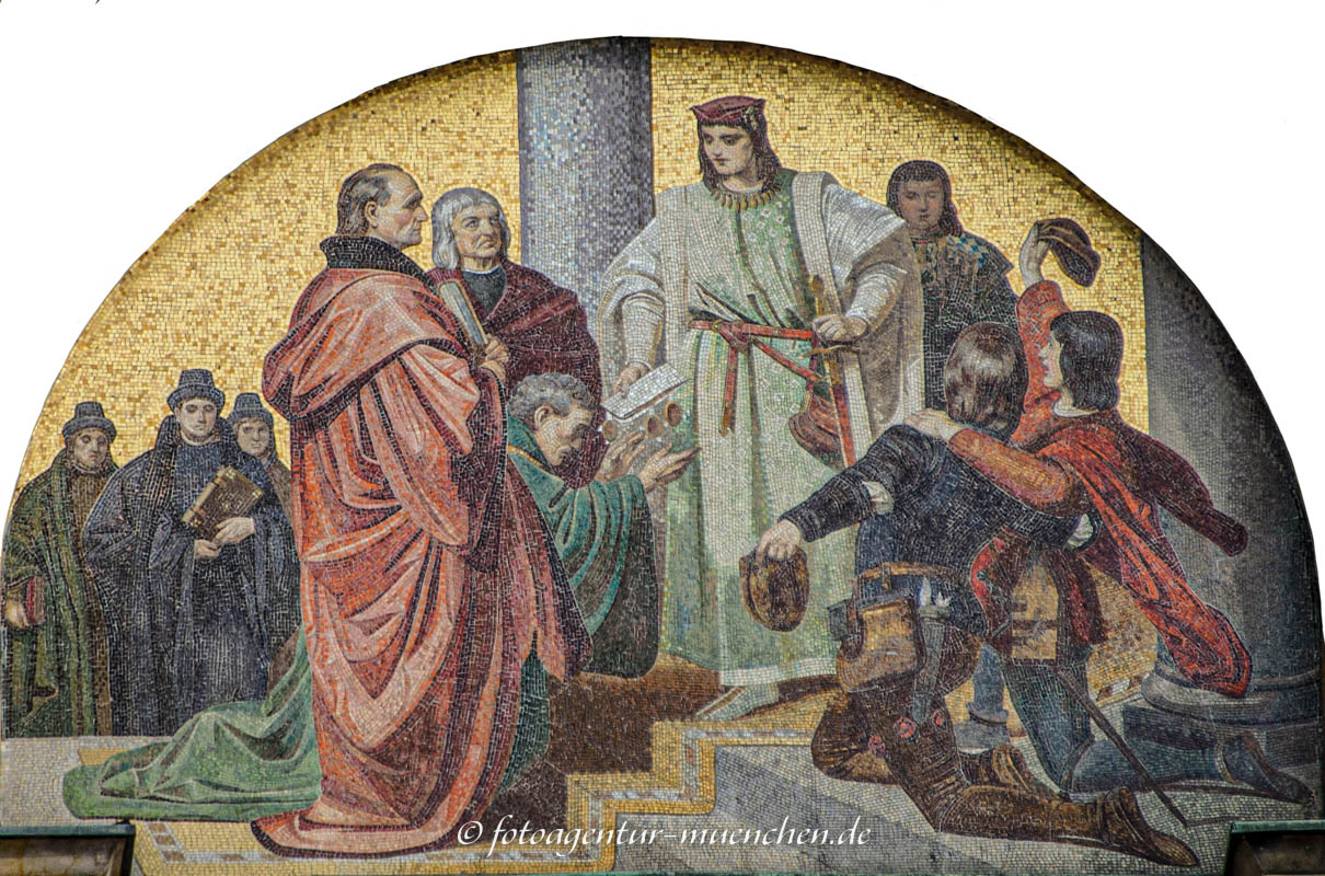 Stiftung der Universität Ingolstadt (1472) – Denkmal/Kunstwerk in München
