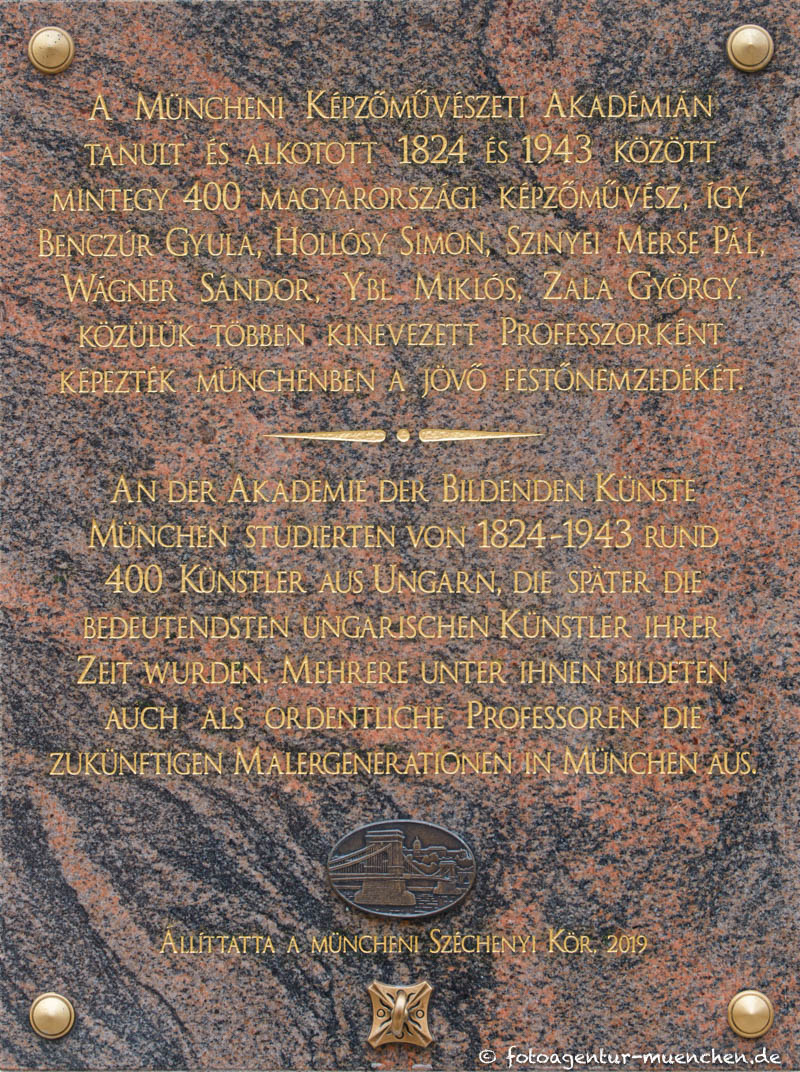 Ungarische Künstler – Denkmal/Kunstwerk in München
