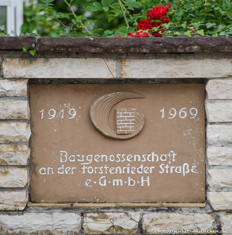 Baugenossenschaft an der Forstenrieder Straße – Denkmal/Kunstwerk in München
