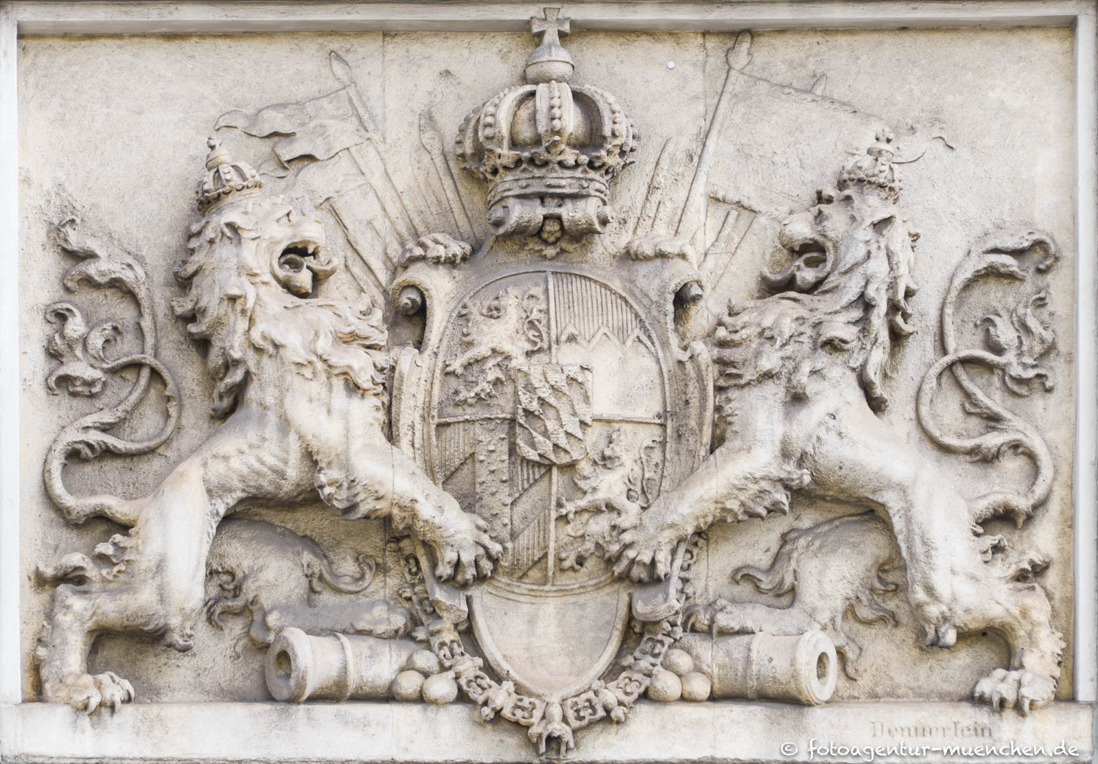 Maxburg - Staatswappen