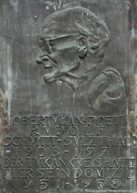 Gerhard Willhalm – Gedenktafel für Rudolf Schmitt-Sulzthal