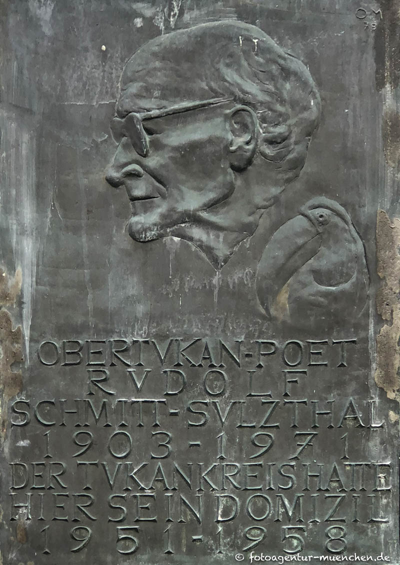 Gedenktafel für Rudolf Schmitt-Sulzthal – Denkmal/Kunstwerk in München