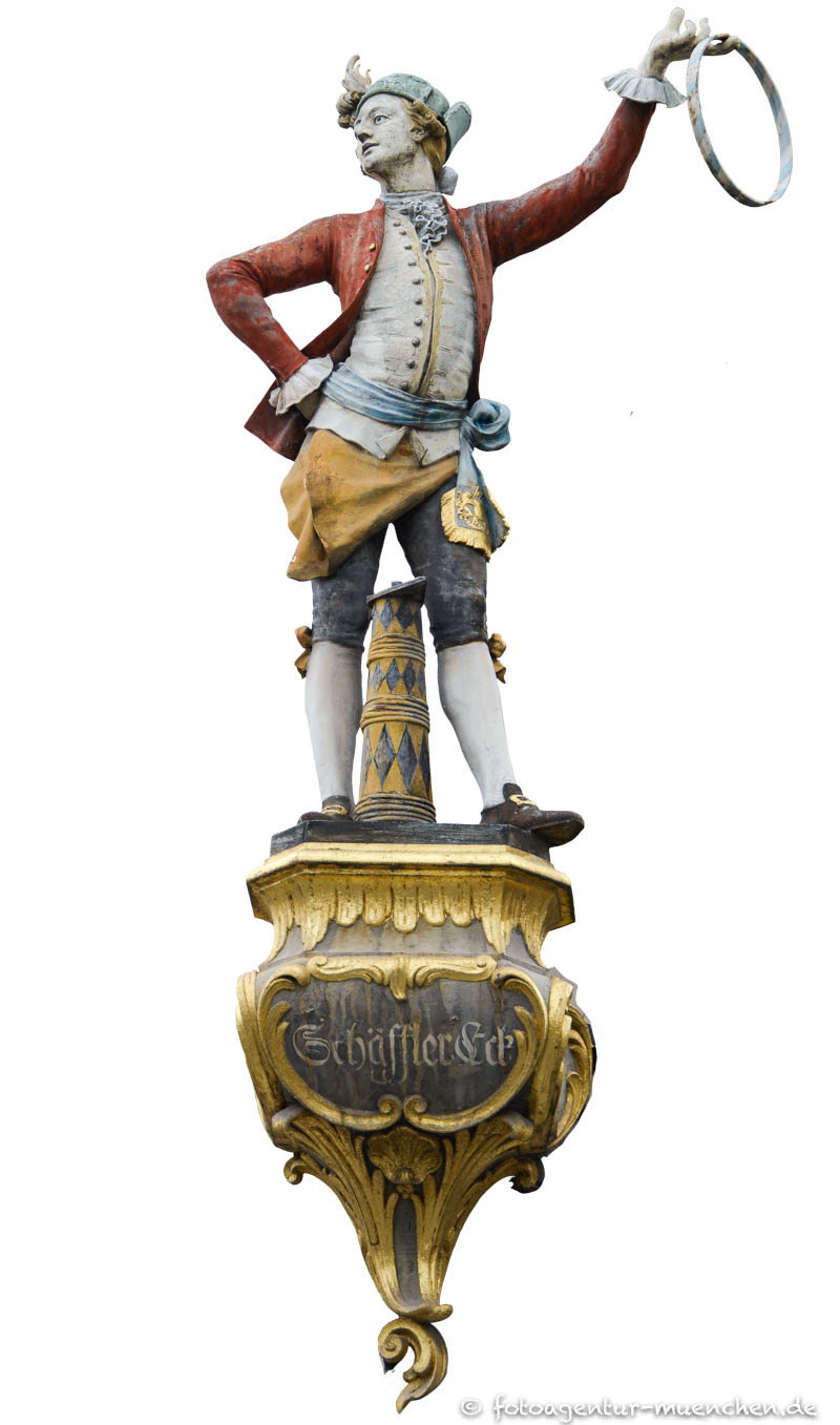 Schäffler-Eck – Denkmal/Kunstwerk in München