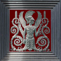 Detail - Portal des Palais Leuchtenberg – Foto aus München