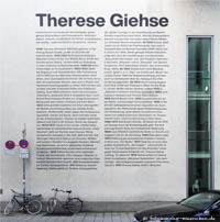 Therese Gieshe - Wanddenkmal – Foto aus München