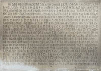 Gedenktafel - Alter Peter – Foto aus München