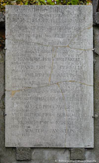 Gerhard Willhalm – Kriegergedenktafel - Edelknaben