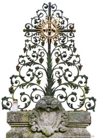 Gerhard Willhalm – Schmiedeisenkreuz - Waldfriedhof
