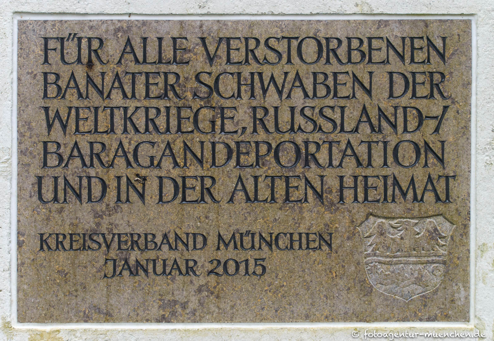 Vertrieben-Denkmal in Untermenzing