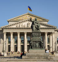 Staatsoper in der Ukrainekrise – Foto aus München
