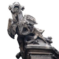 Neues Rathaus - Drache – Foto aus München