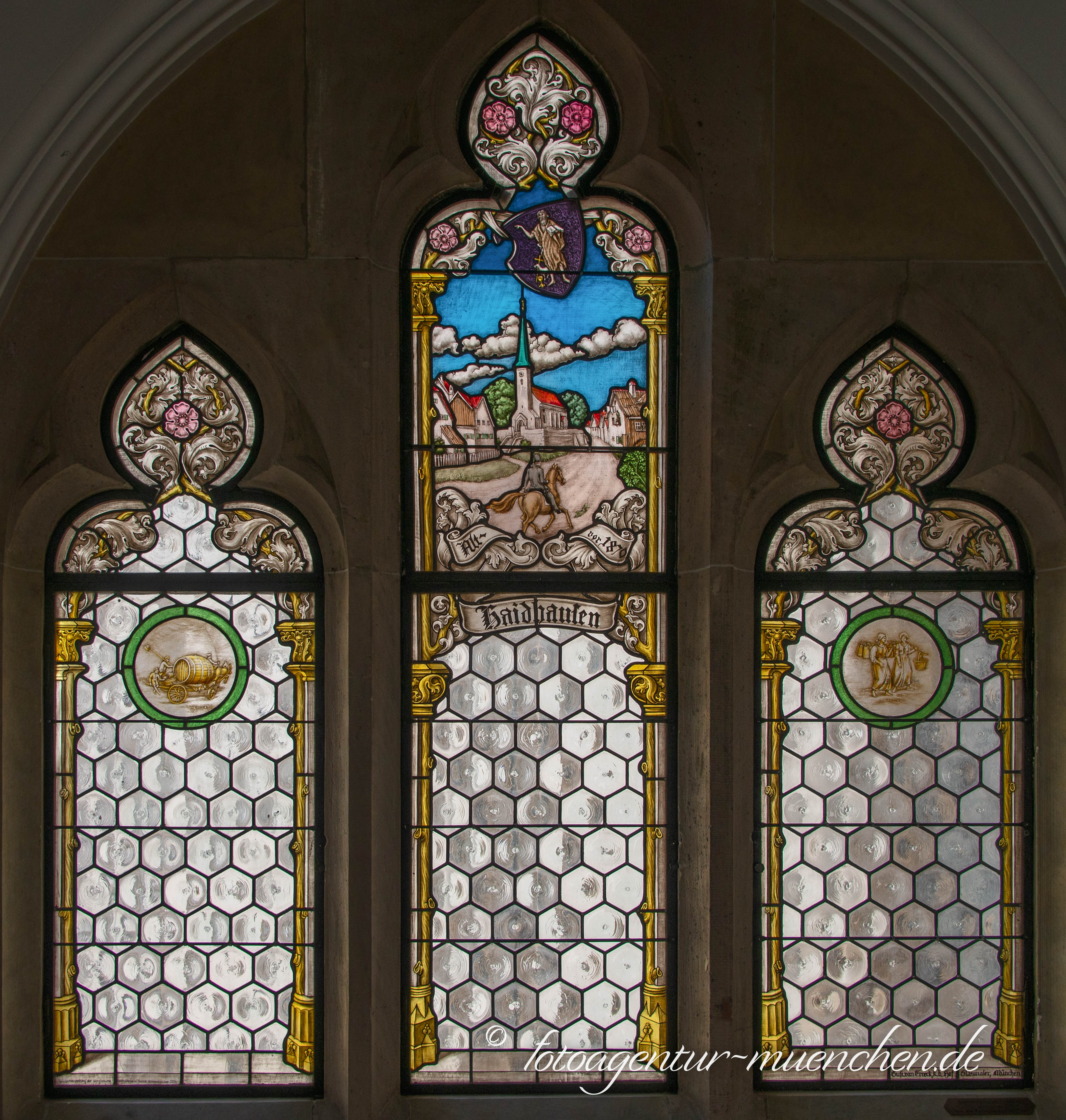 Glasfenster - Haidhausen