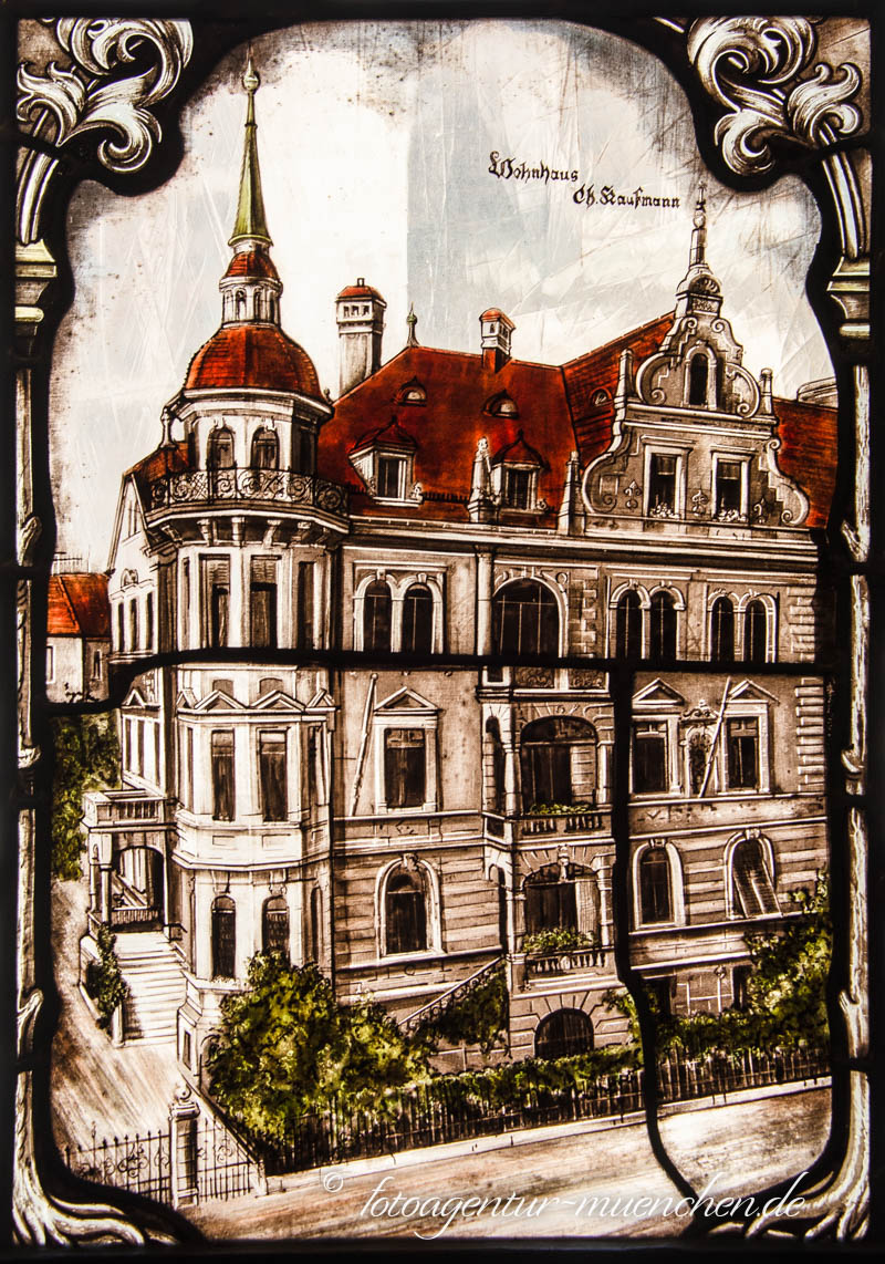 Glasfenster - Wohnhaus C. Kaufmann