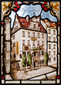 Glasfenster - Neues Bäckerinnungshaus – Foto aus München