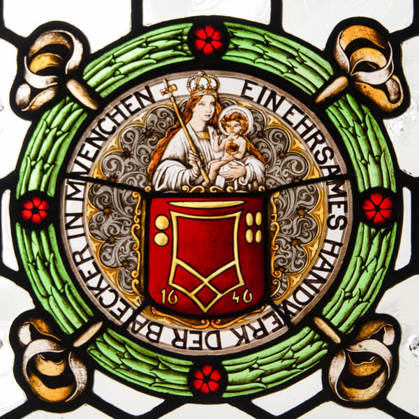 Glasfenster - Bäckerzunft