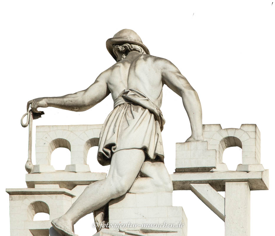 Wasser- und Brückenbau – Denkmal/Kunstwerk in München