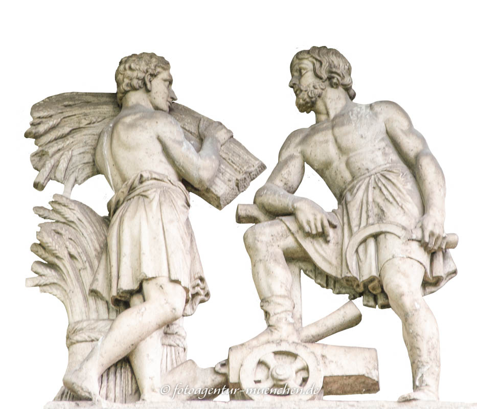 Ackerbau – Denkmal/Kunstwerk in München