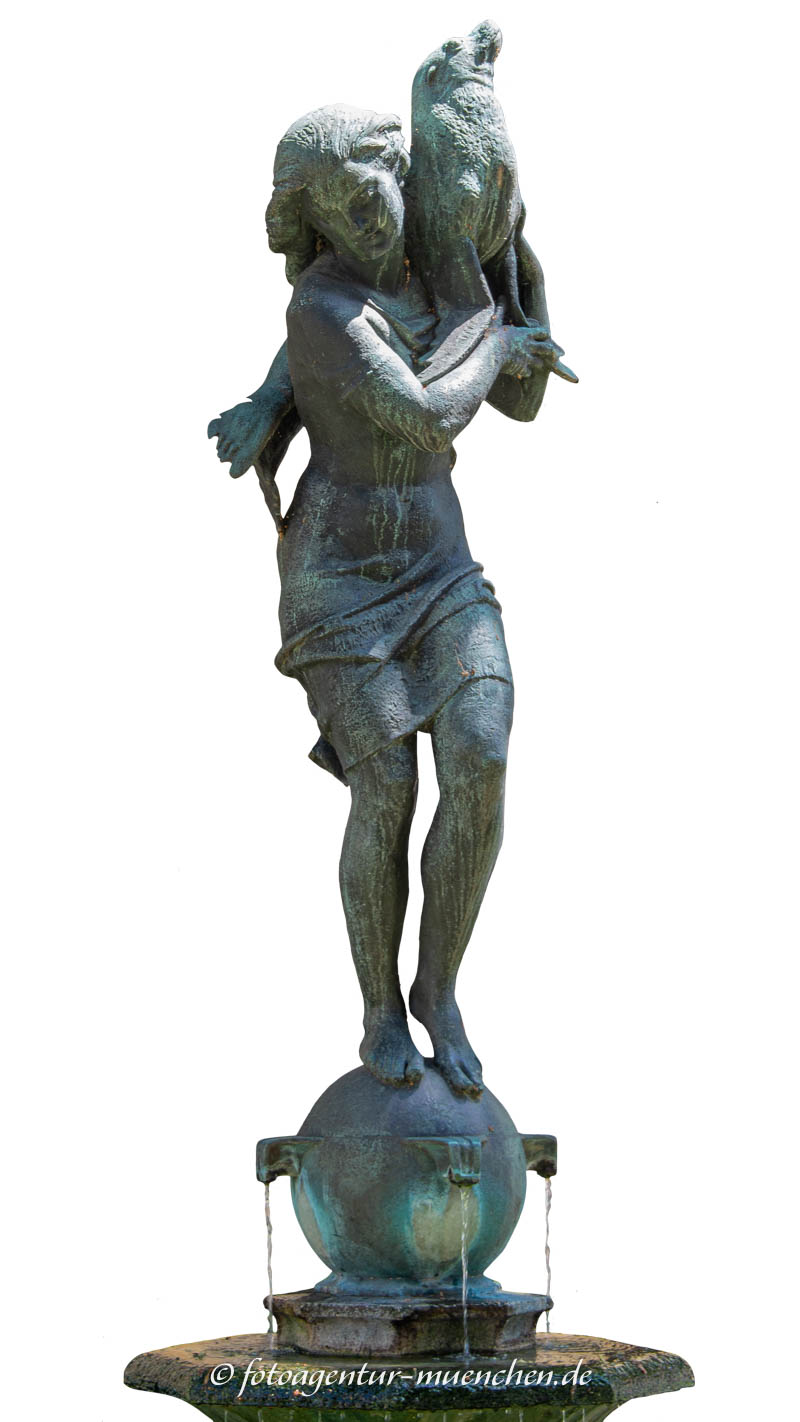 Mädchen mit Seehund – Denkmal/Kunstwerk in München