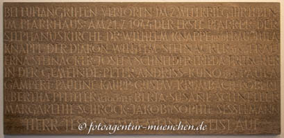 Gerhard Willhalm – Gedenktafel für Luftkriegsopfer