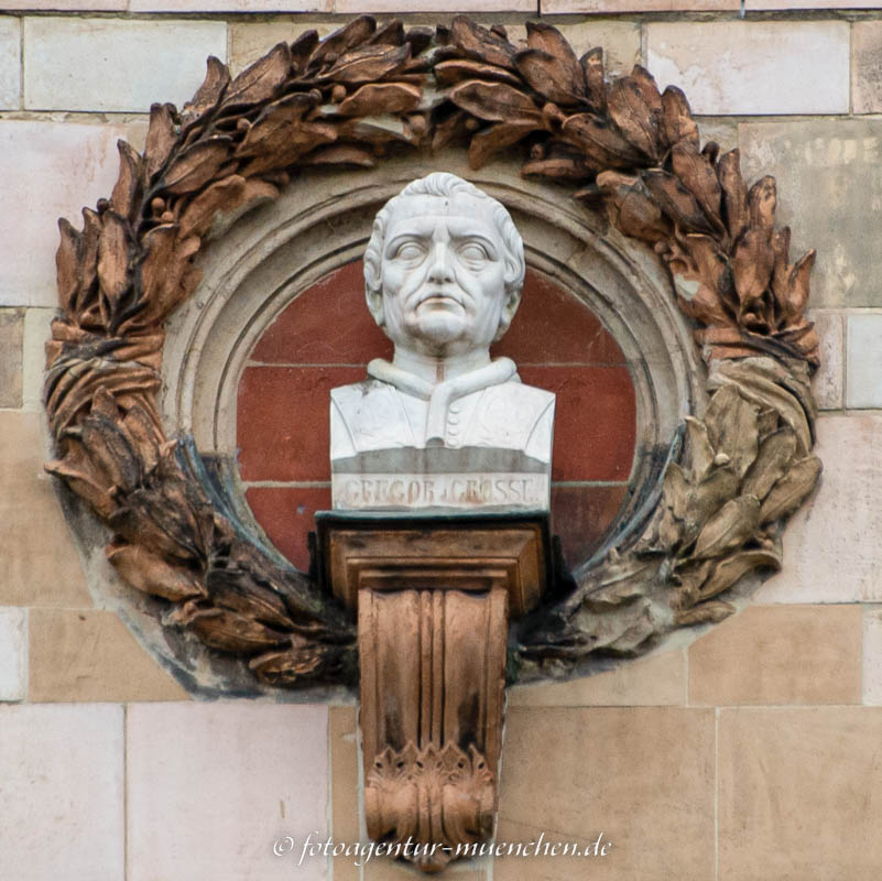 Papst Gregor der Große – Denkmal/Kunstwerk in München