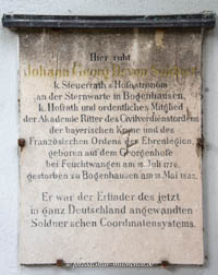 Grab - Johann Georg von Soldner – Foto aus München