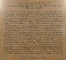 Kriegergedenktafel - Wilhelmsgymnasium – Foto aus München