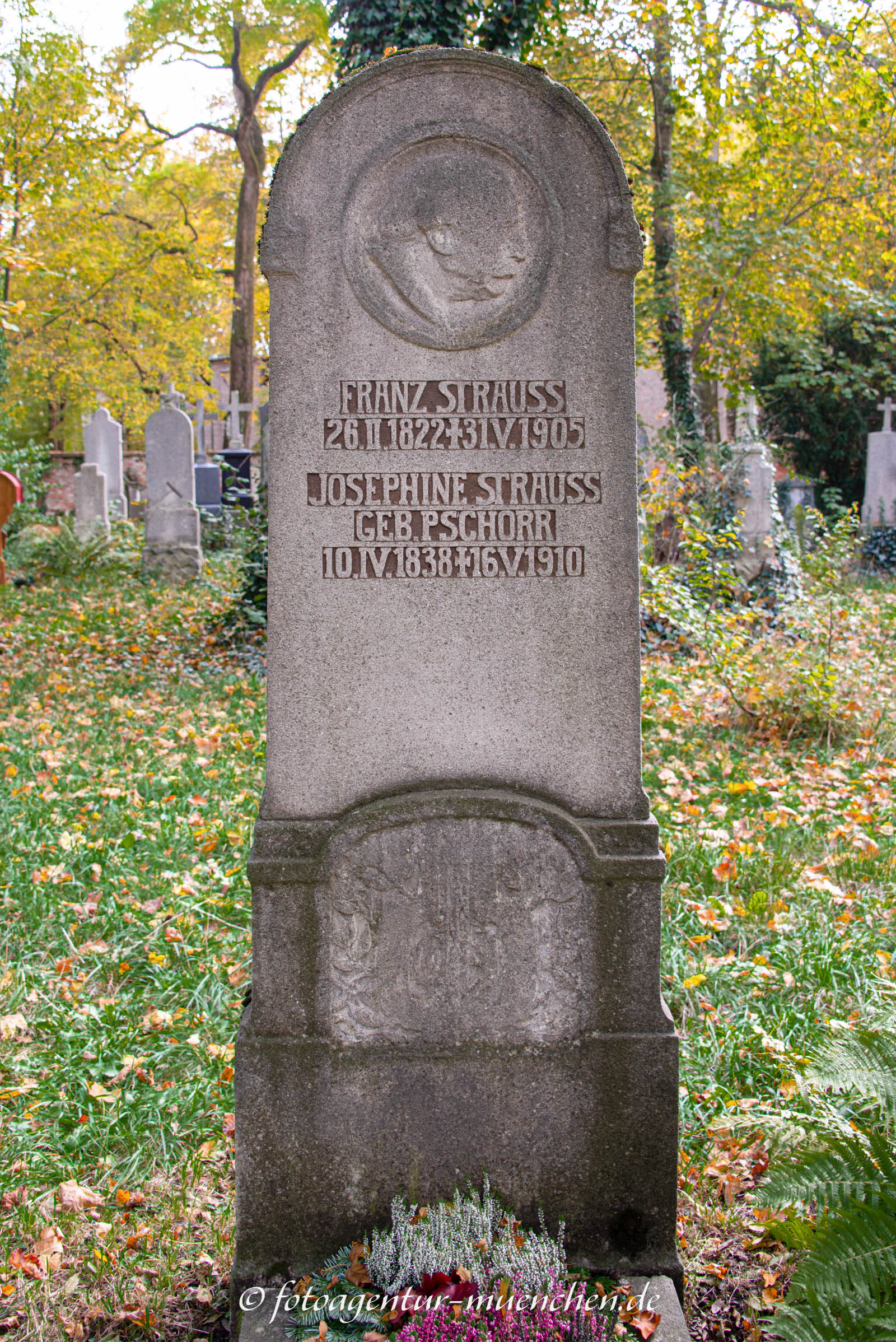 Grab - Franz Strauss