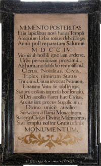 Dreifaltigkeitskirche - Gedenktafel – Foto aus München