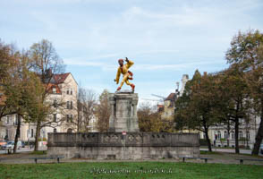 Denkmal für die Moriskentänzer (Vorschlag) – Foto aus München