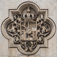 Feldherrnhalle - Wappen – Foto aus München