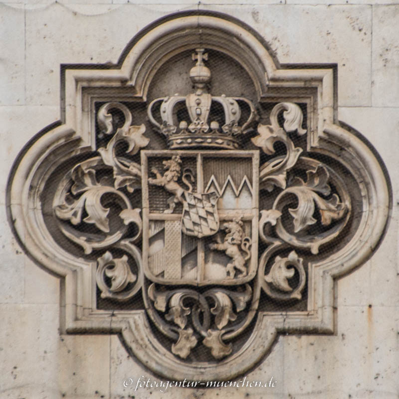 Feldherrnhalle - Wappen – Denkmal/Kunstwerk in München
