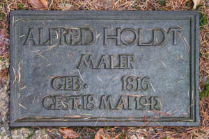 Grab - Alfred Holdt – Foto aus München