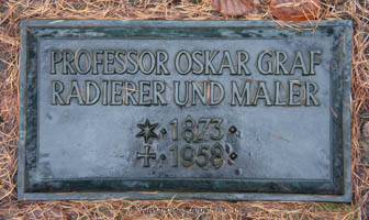 Grab - Oscar Graf – Foto aus München