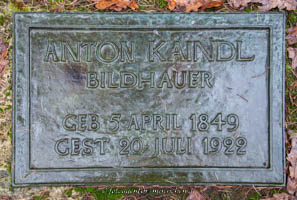 Grabstätte – Anton Kaindl