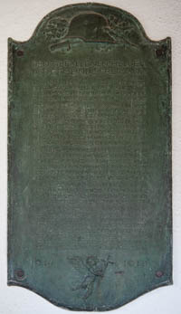 Gerhard Willhalm – Kriegergedenktafel