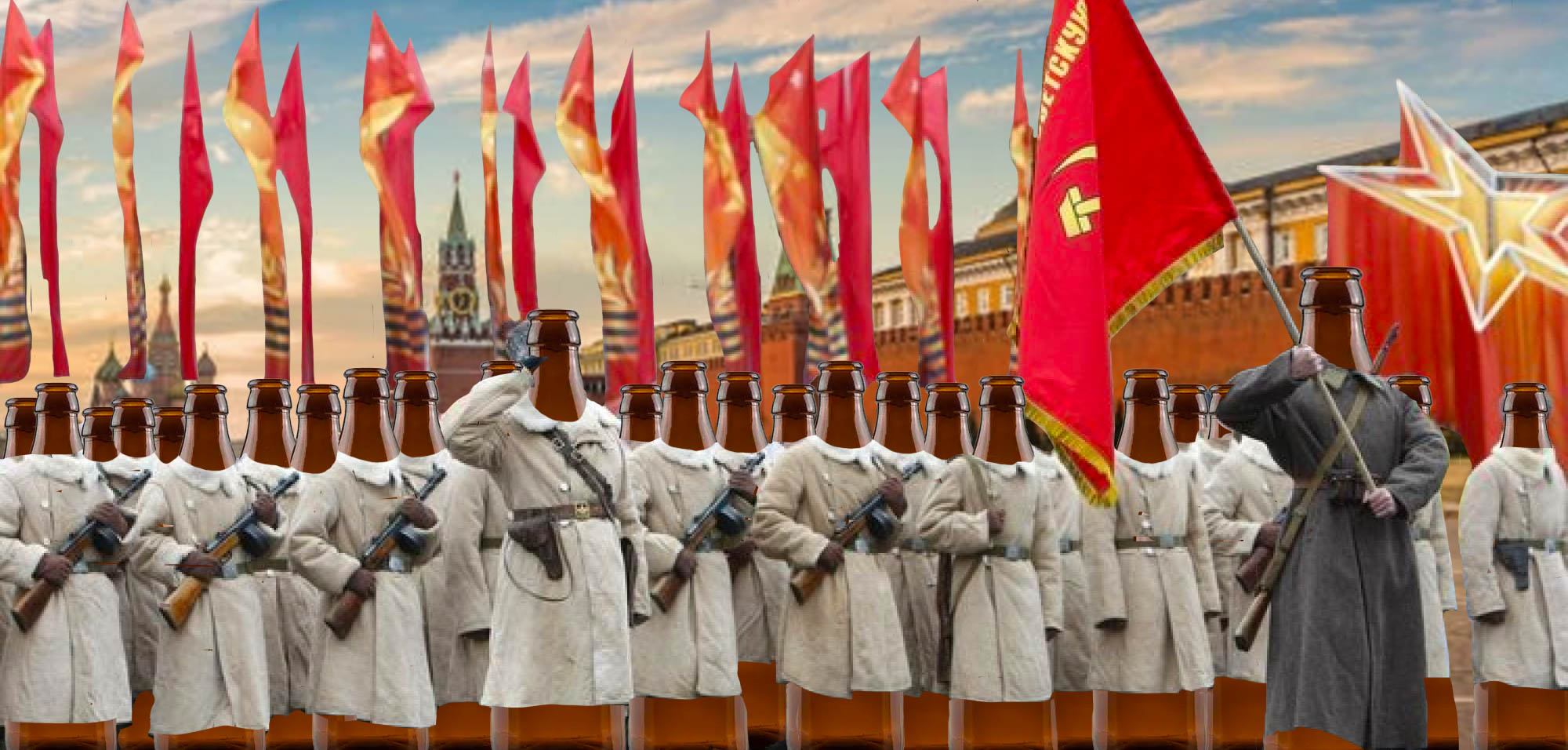 Putins Flaschenarmee