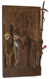 Henselmann Josef Alexander - Bronzerelief - Ratzinger