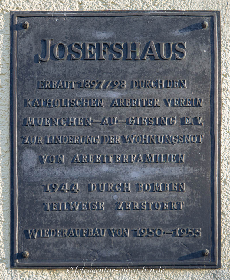 Josefshaus – Denkmal/Kunstwerk in München