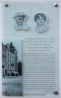 Gedenktafel -  Julius Wolfgang Schülein – Foto aus München