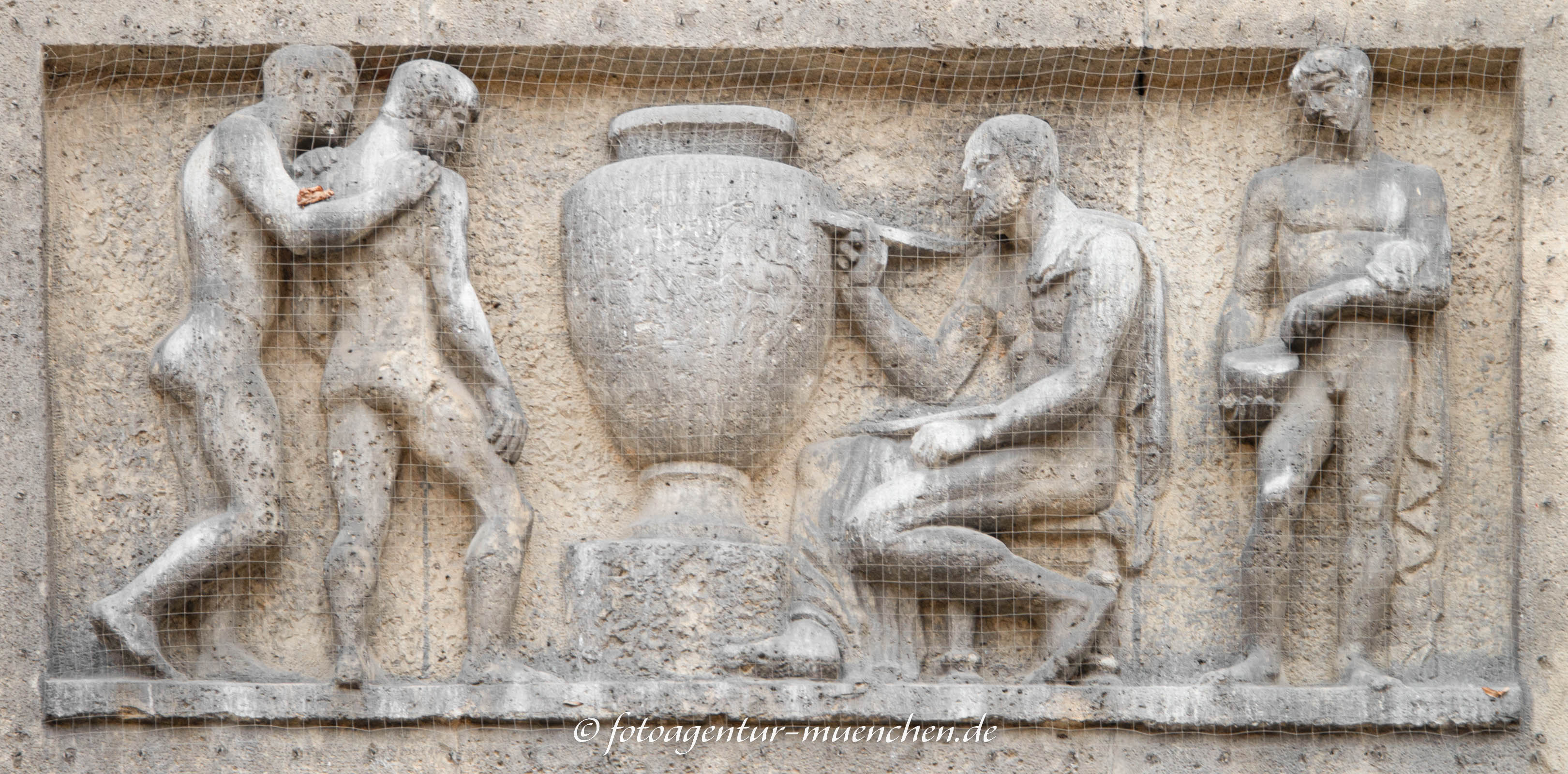 Relief - Malerei