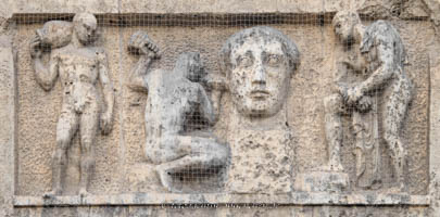 Kunstpavillion - Relief (Bildhauerei) – Foto aus München