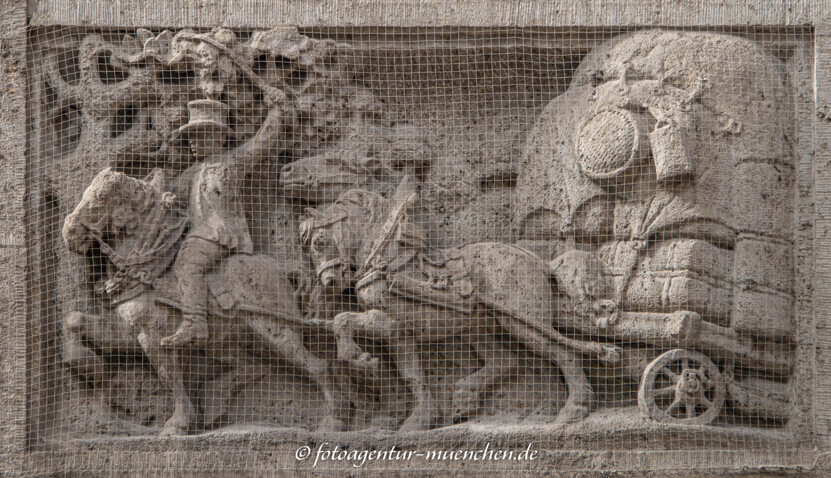 Relief Fuhrwerk