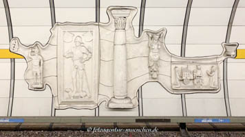 Gerhard Willhalm – Denkmal - U-Bahnhof Lehel