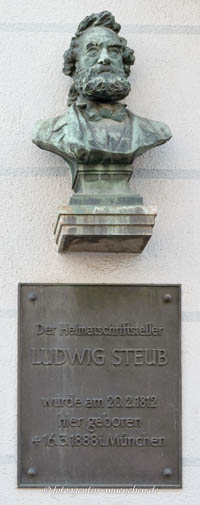 Gerhard Willhalm – Denkmal - Ludwig Steub
