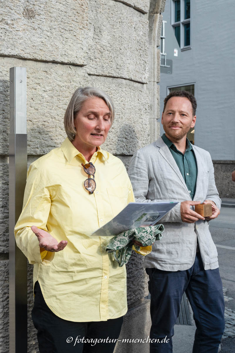 Erinnerungszeichen für Melitta und Max Wallach