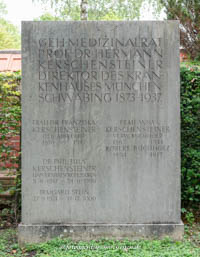 Gerhard Willhalm – Grab - Hermann Kerschensteiner