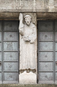 Gerhard Willhalm – Pfeilerfigur des Heiligen Franziskus