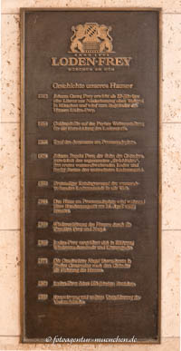 Gerhard Willhalm – Gedenktafel - Lodenfrey (mit Gedächnislücken)