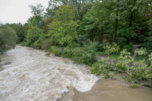 Hochwasser 2023 in München – Foto aus München